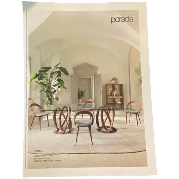 Tribu and Porada Print Ad Campaign Spring 2024 8x10 Original Magazine Luxury - Picture 4 of 6